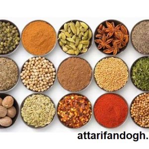 ادویه کاری 40 قلم عطاری فندق