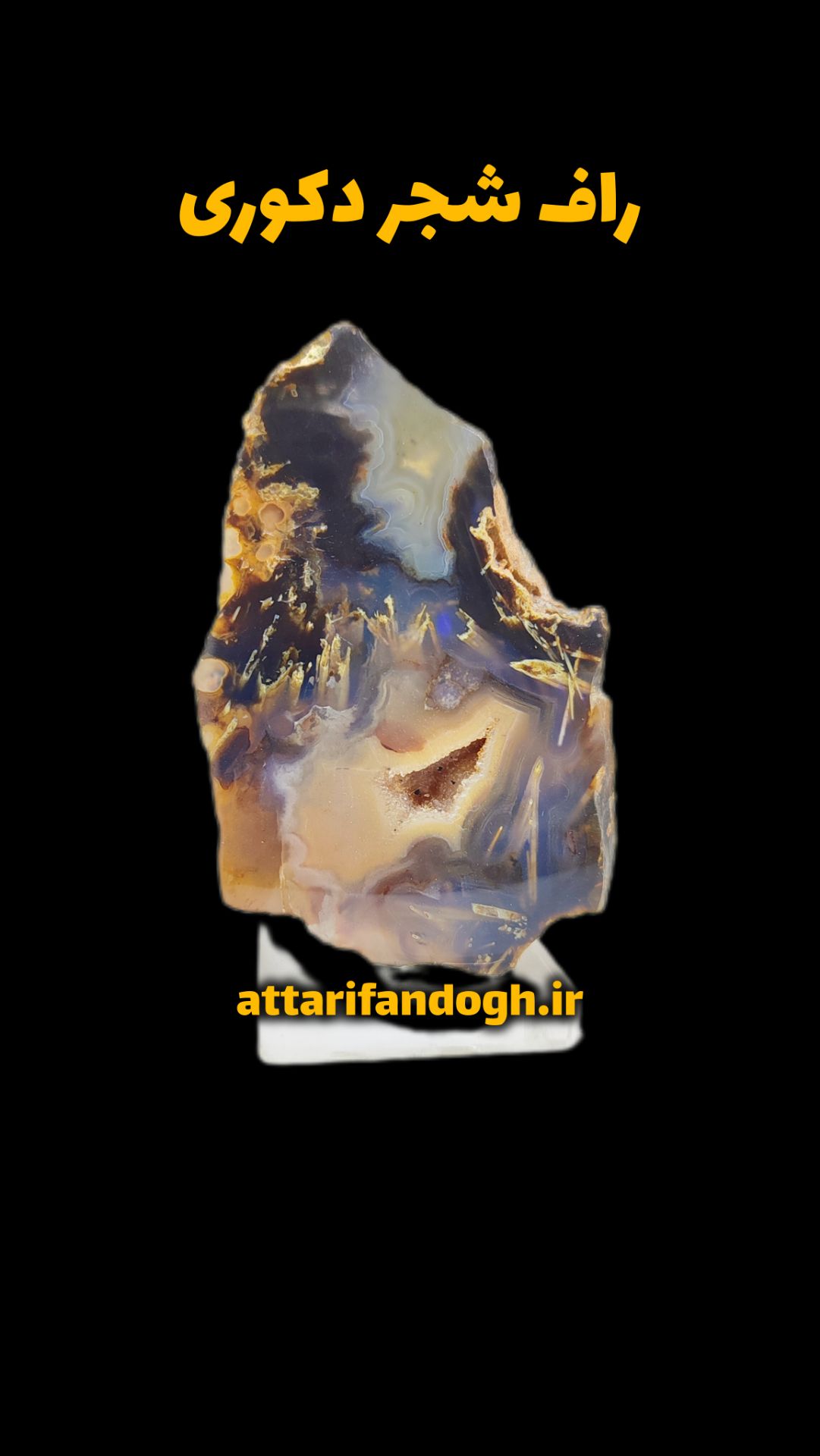 سنگ راف شجر کلکسیونی کم یاب